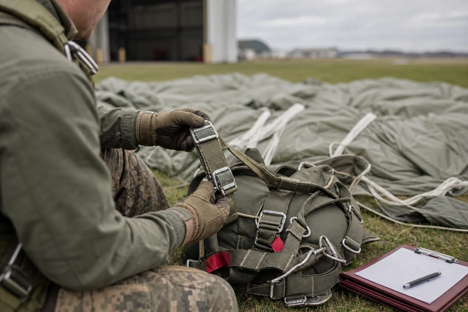 Military parachute accident claim — Din Solicitors