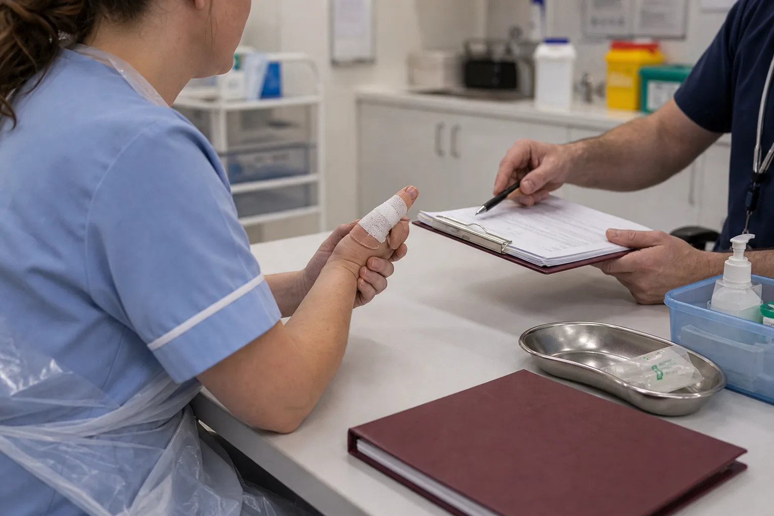 Needle Stick Injury Claim